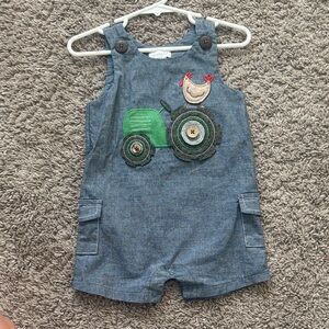 Boutique Tractor Outfit for Toddler
